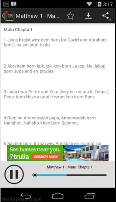 Pidgin Bible android App screenshot 1